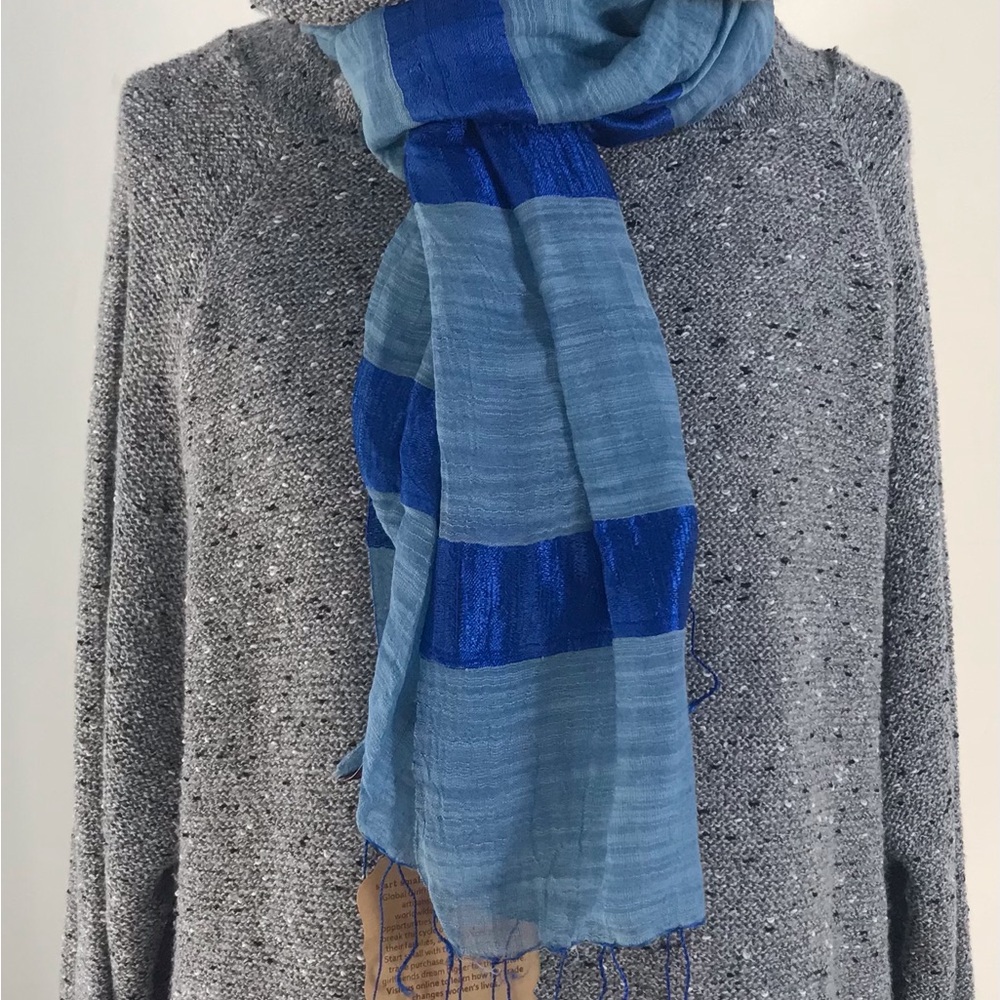 Ignite Change Blue Scarf | New